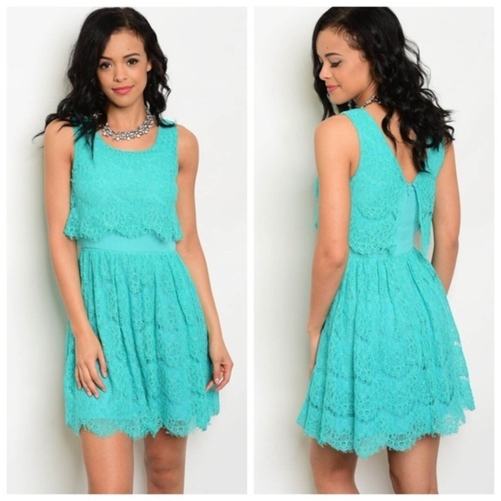 🆕Jade lace dress